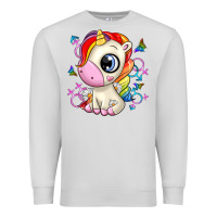 Dove Grey unicorn Premium Sweatshirt - Zillion Design Studio