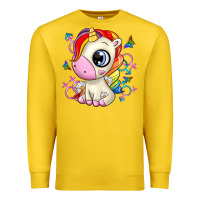 Lemon unicorn Premium Sweatshirt - Zillion Design Studio