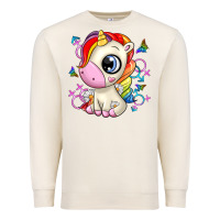 Sandshell unicorn Premium Sweatshirt - Zillion Design Studio