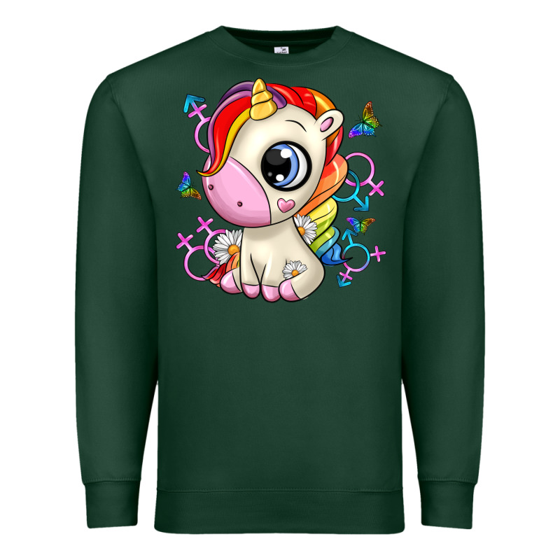 Unicorn Premium Sweatshirt by Zillion Design Studio | Teevron