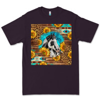 Plum western paint horse Premium Tee - LillyAllenDesigns