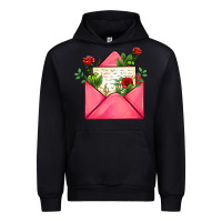Black pink letter Urban Hoodie - AdoDesignShop