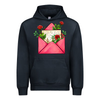 Navy pink letter Urban Hoodie - AdoDesignShop