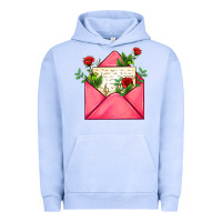 Pigment Grape Ice pink letter Urban Hoodie - AdoDesignShop