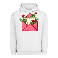 Pigment Lunar Rock pink letter Urban Hoodie - AdoDesignShop
