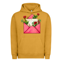 Pigment Peanut Butter pink letter Urban Hoodie - AdoDesignShop
