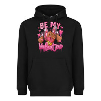 Black be my valentine afro girl sneakers Heavyweight Hoodie - RanaPortraitStore