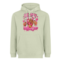 Matcha be my valentine afro girl sneakers Heavyweight Hoodie - RanaPortraitStore