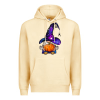 Pina Colada witch gnome with pumpkin Premium Hoodie - BundleAndBundleShop