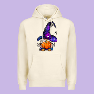 Witch Gnome With Pumpkin Premium Hoodie Designed By Bundleandbundleshop