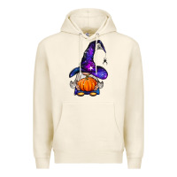 Tofu witch gnome with pumpkin Premium Hoodie - BundleAndBundleShop