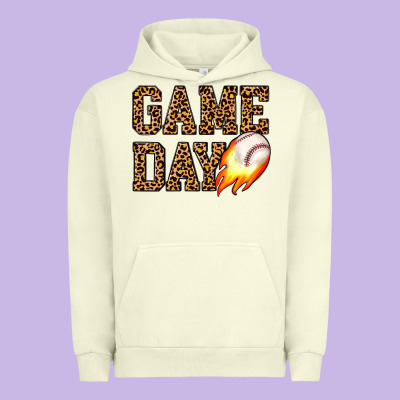 Game Day Baseball Urban Hoodie Designed By Jahusdesignshop