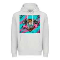 Dove Grey racing pink tumbler Premium Hoodie - AdoDesignShop