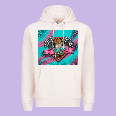 Racing Pink Tumbler Premium Hoodie Designed By Adodesignshop