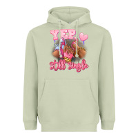 Matcha Yep still single heels and sneakers afro girl Heavyweight Hoodie - RanaPortraitStore