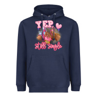 Navy Yep still single heels and sneakers afro girl Heavyweight Hoodie - RanaPortraitStore
