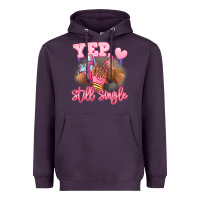 Plum Yep still single heels and sneakers afro girl Heavyweight Hoodie - RanaPortraitStore