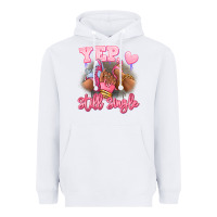 White Yep still single heels and sneakers afro girl Heavyweight Hoodie - RanaPortraitStore