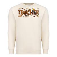Sandshell melanin teacher Premium Sweatshirt - texasbilliewilder