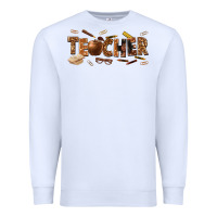 White melanin teacher Premium Sweatshirt - texasbilliewilder