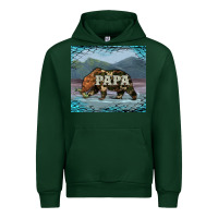 Forest Green papa bear tumbler Urban Hoodie - Artiststas