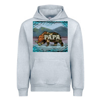 Heather Grey papa bear tumbler Urban Hoodie - Artiststas