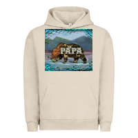 Pigment French Oak papa bear tumbler Urban Hoodie - Artiststas