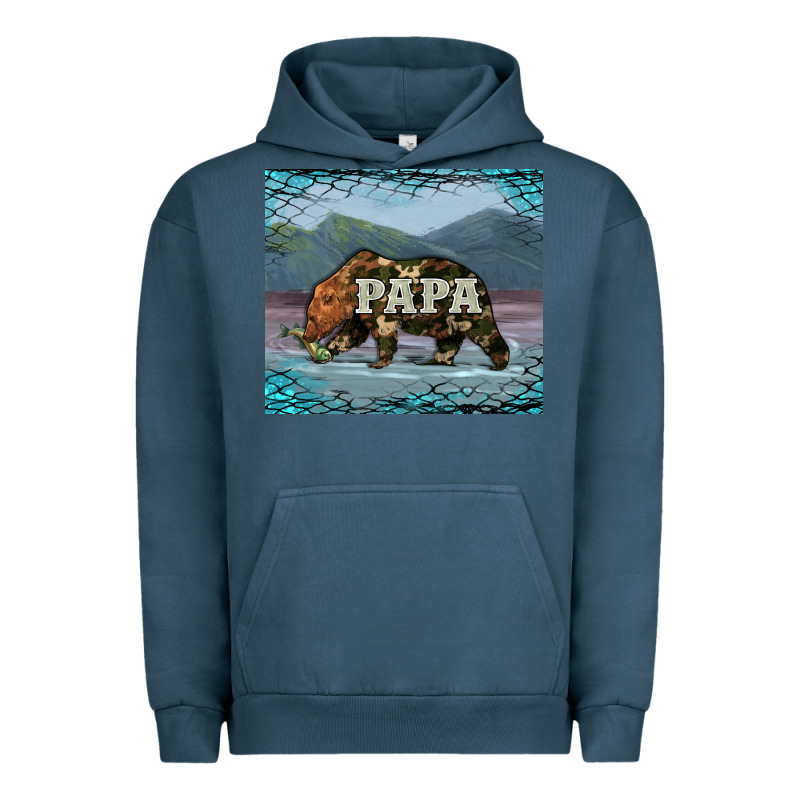 Papa Bear Tumbler Urban Hoodie by Artiststas | Teevron