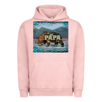 Pigment Salmon papa bear tumbler Urban Hoodie - Artiststas