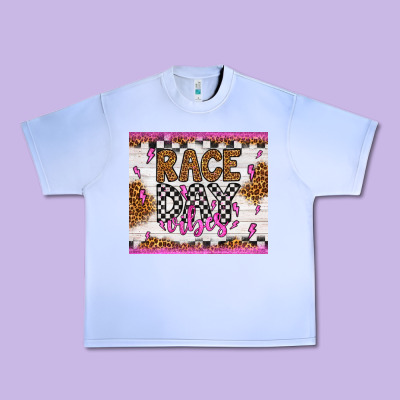 Race Day Vibes Urban Heavy Tee Designed By Artiststas