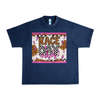 Navy race day vibes Urban Heavy Tee - Artiststas