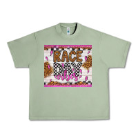 Oil Green race day vibes Urban Heavy Tee - Artiststas
