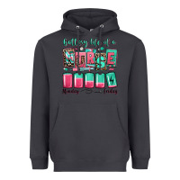 Smoke battery life of a nurse Heavyweight Hoodie - RanaPortraitStore