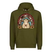 Army Green charolais  rainbow Premium Hoodie - JahusDesignShop