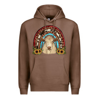 Chestnut charolais  rainbow Premium Hoodie - JahusDesignShop