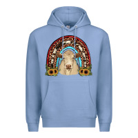 Colony Blue charolais  rainbow Premium Hoodie - JahusDesignShop