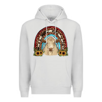 Dove Grey charolais  rainbow Premium Hoodie - JahusDesignShop