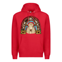 Red charolais  rainbow Premium Hoodie - JahusDesignShop