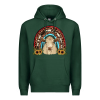 Sports Green charolais  rainbow Premium Hoodie - JahusDesignShop
