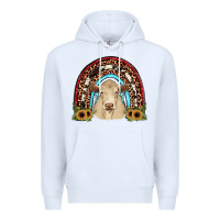 White charolais  rainbow Premium Hoodie - JahusDesignShop