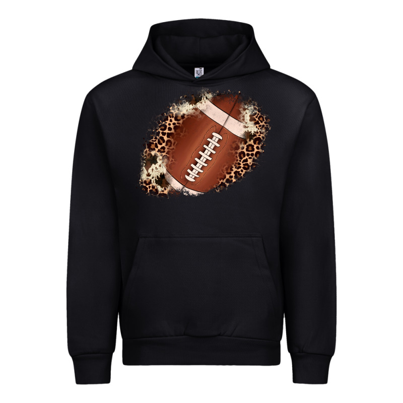 Football Cowhide Leopard Patch Urban Hoodie by JahusDesignShop | Teevron