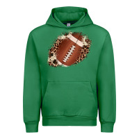 Emerald football cowhide leopard patch Urban Hoodie - JahusDesignShop