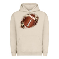 Pigment French Oak football cowhide leopard patch Urban Hoodie - JahusDesignShop