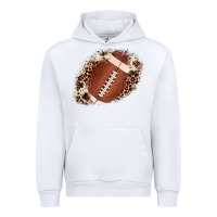 White football cowhide leopard patch Urban Hoodie - JahusDesignShop