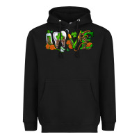 Black dental love st patricks day Heavyweight Hoodie - RanaPortraitStore