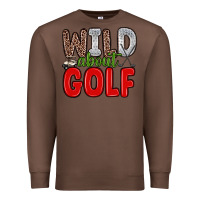 Chestnut wild about golf Premium Sweatshirt - Zillion Design Studio