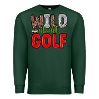 Sports Green wild about golf Premium Sweatshirt - Zillion Design Studio
