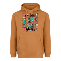 Meerkat coffee scrubs and rubber gloves Heavyweight Hoodie - RanaPortraitStore