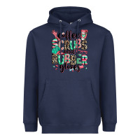 Navy coffee scrubs and rubber gloves Heavyweight Hoodie - RanaPortraitStore