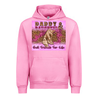 Fuchsia Pink daddy and daughter best friends for life Urban Hoodie - Artiststas